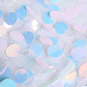 54" x 4 yards Mesh Fabric with Payette Sequins Fabric Bolt