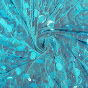 54" x 4 yards Mesh Fabric with Payette Sequins Fabric Bolt