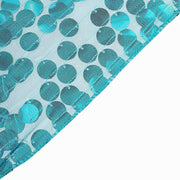 54" x 4 yards Mesh Fabric with Payette Sequins Fabric Bolt