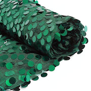 54" x 4 yards Mesh Fabric with Payette Sequins Fabric Bolt FAB_5471_HUNT