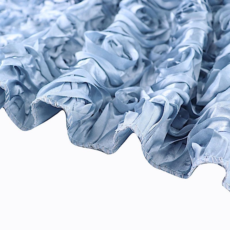 54" x 4 yards Satin Ribbon Roses Fabric Bolt