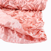 54" x 4 yards Satin Ribbon Roses Fabric Bolt