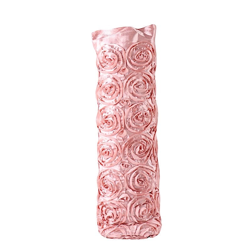 54" x 4 yards Satin Ribbon Roses Fabric Bolt