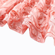 54" x 4 yards Satin Ribbon Roses Fabric Bolt