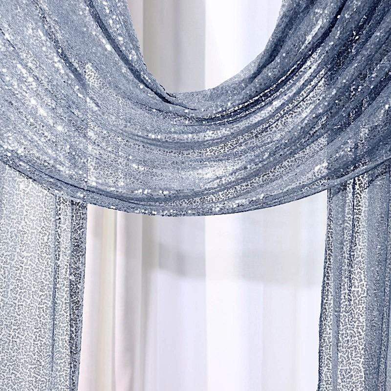 54" x 4 yards Sequined Fabric Bolt