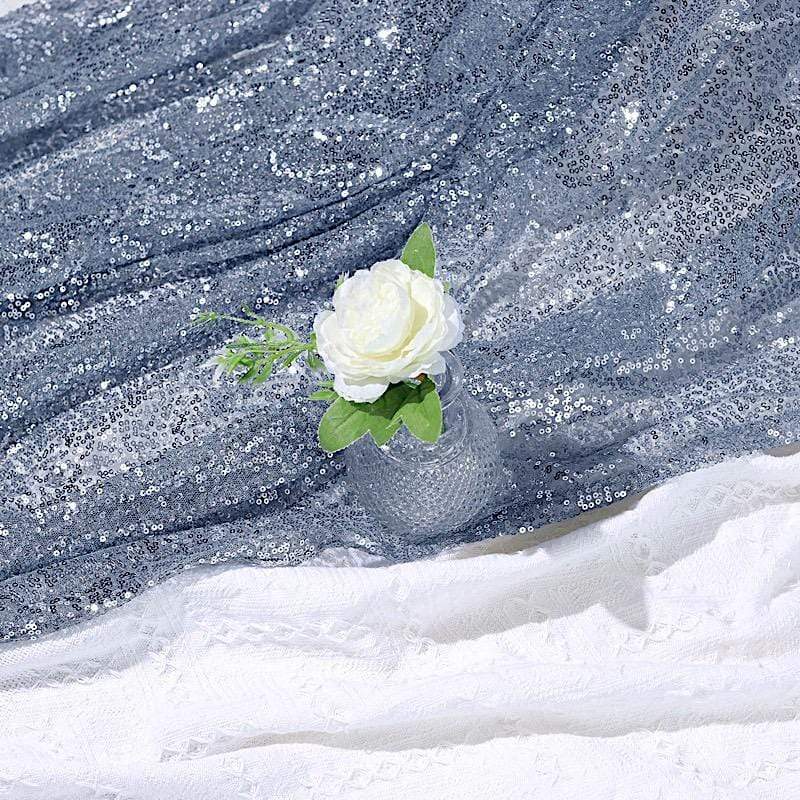 54" x 4 yards Sequined Fabric Bolt