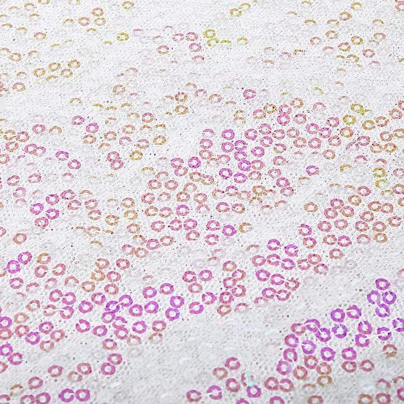 54" x 4 yards Sequined Fabric Bolt