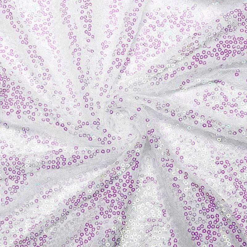 54" x 4 yards Sequined Fabric Bolt