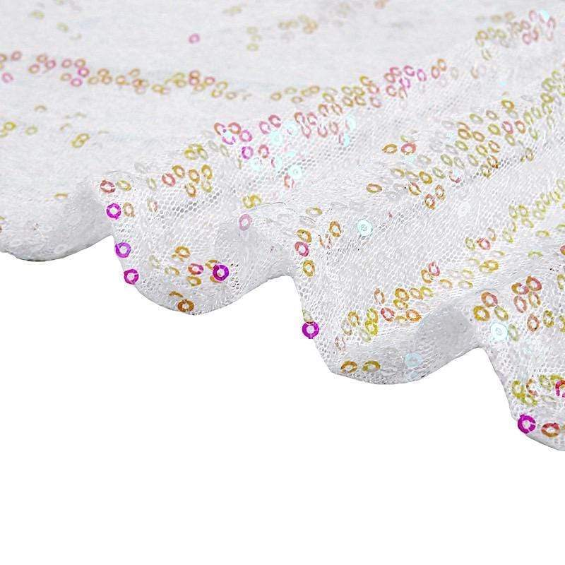 54" x 4 yards Sequined Fabric Bolt