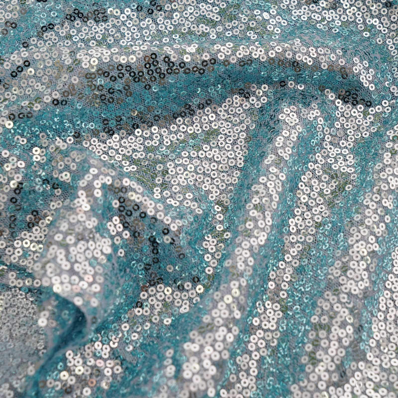 54" x 4 yards Sequined Fabric Bolt