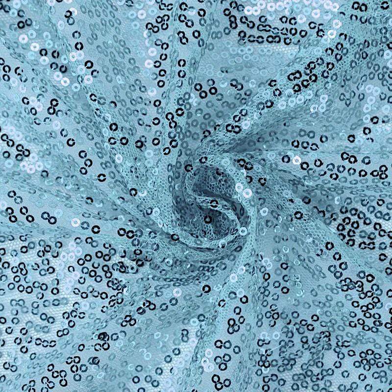 54" x 4 yards Sequined Fabric Bolt