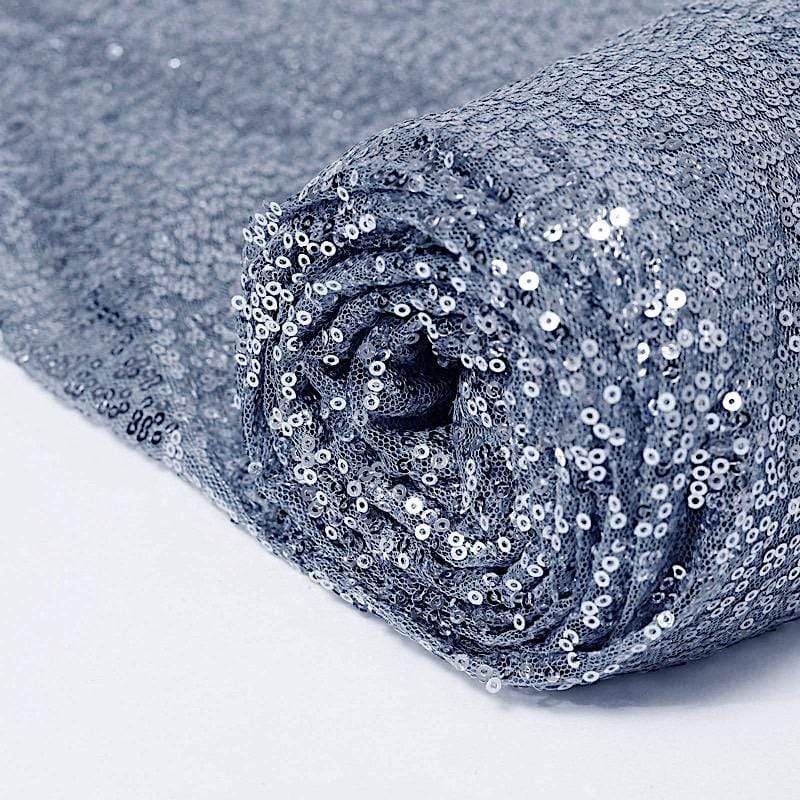 54" x 4 yards Sequined Fabric Bolt