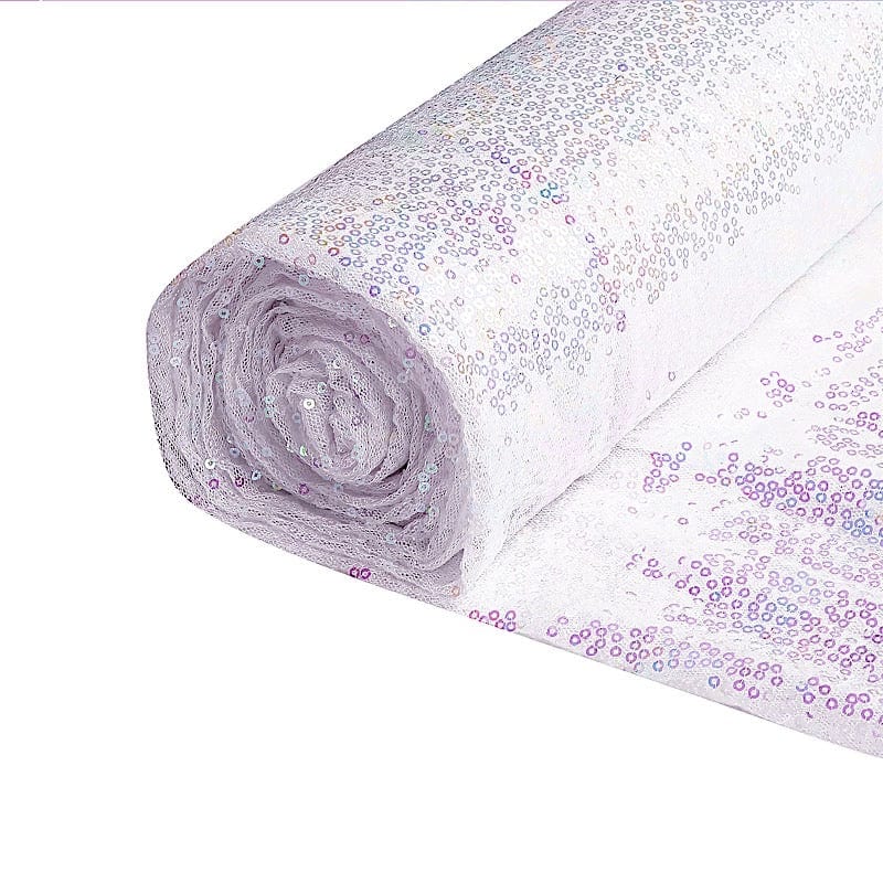 54" x 4 yards Sequined Fabric Bolt