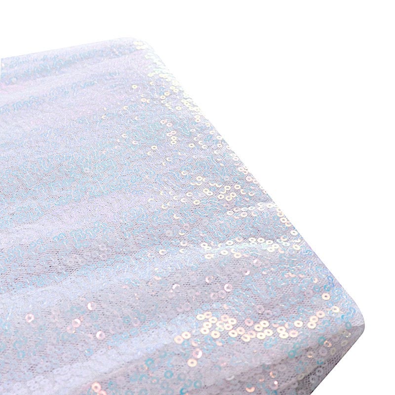 54" x 4 yards Sequined Fabric Bolt
