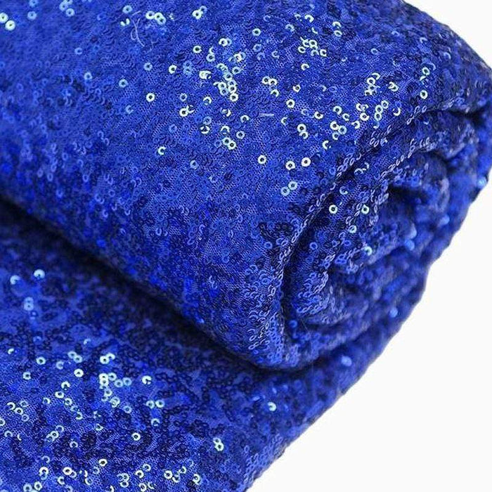 54" x 4 yards Sequined Fabric Bolt FAB_5402_ROY