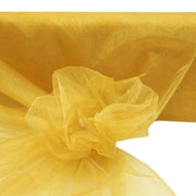 54" x 40 yards Crystal Organza Bolt ORG_54X40_GOLD