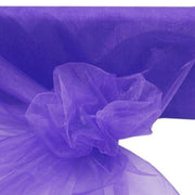 54" x 40 yards Crystal Organza Bolt ORG_54X40_PURP