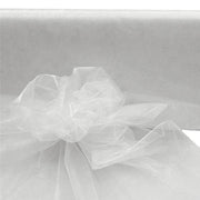 54" x 40 yards Crystal Organza Bolt ORG_54X40_WHT
