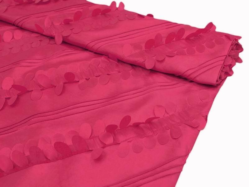 54" x 5 yards Petals on Taffeta Fabric Bolt