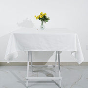 54" x 54" Cotton Square Tablecloth Wedding Linen