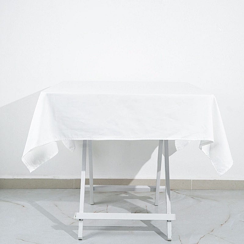 54" x 54" Cotton Square Tablecloth Wedding Linen