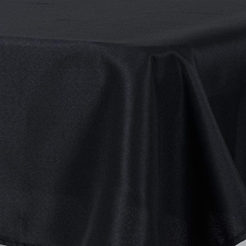 54" x 54" Polyester Square Tablecloth - Black TAB_SQUR_54_BLK_POLY
