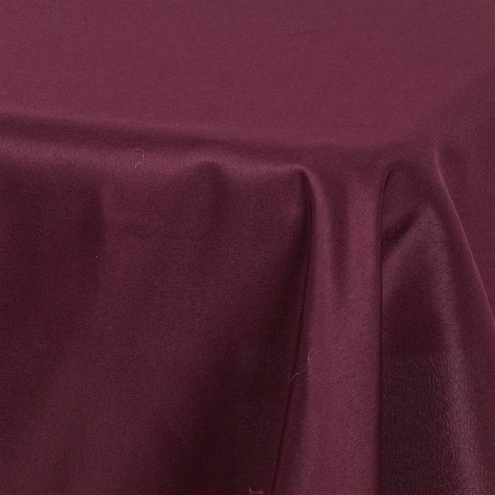 54" x 54" Polyester Square Tablecloth - Burgundy TAB_SQUR_54_BURG_POLY