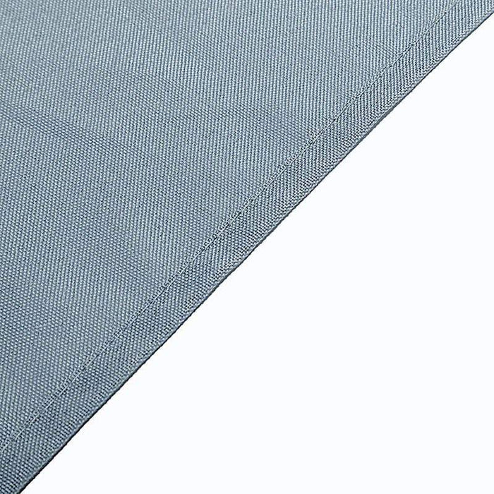 54" x 54" Polyester Square Tablecloth - Dusty Blue TAB_SQUR_54_086