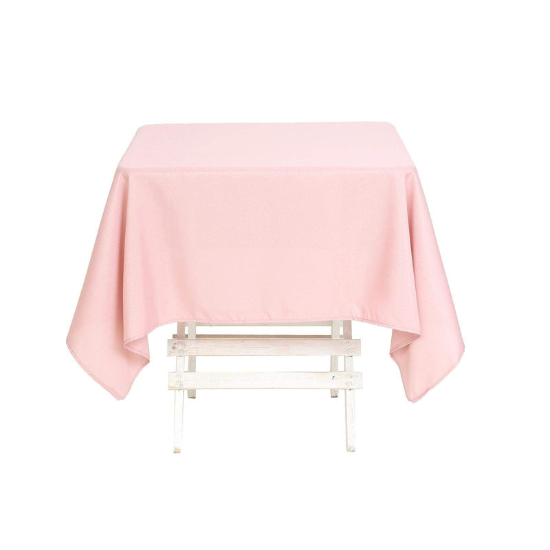 54" x 54" Polyester Square Tablecloth - Dusty Rose TAB_SQUR_54_080_POLY