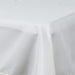 54" x 54" Polyester Square Tablecloth - Ivory TAB_SQUR_54_IVR_POLY