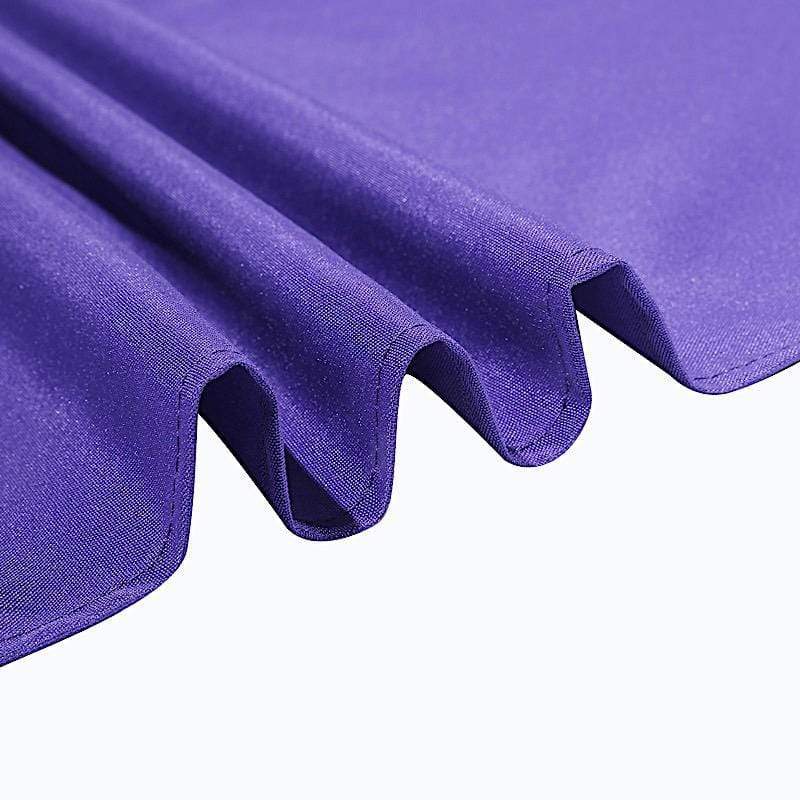 54" x 54" Polyester Square Tablecloth - Purple TAB_SQUR_54_PURP_POLY