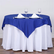 54" x 54" Polyester Square Tablecloth - Royal Blue TAB_SQUR_54_ROY_POLY