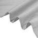 54" x 54" Polyester Square Tablecloth - Silver Light Gray TAB_SQUR_54_SILV_POLY