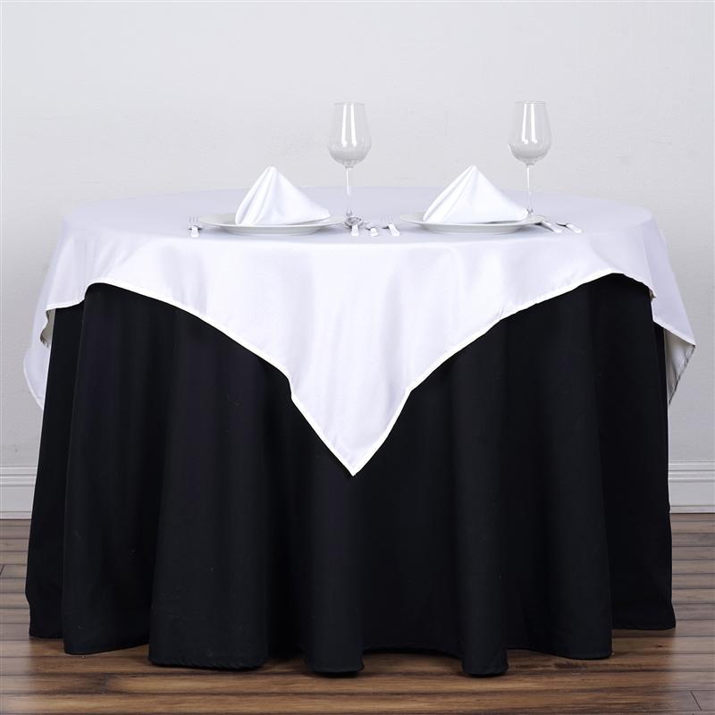 54" x 54" Polyester Square Tablecloth