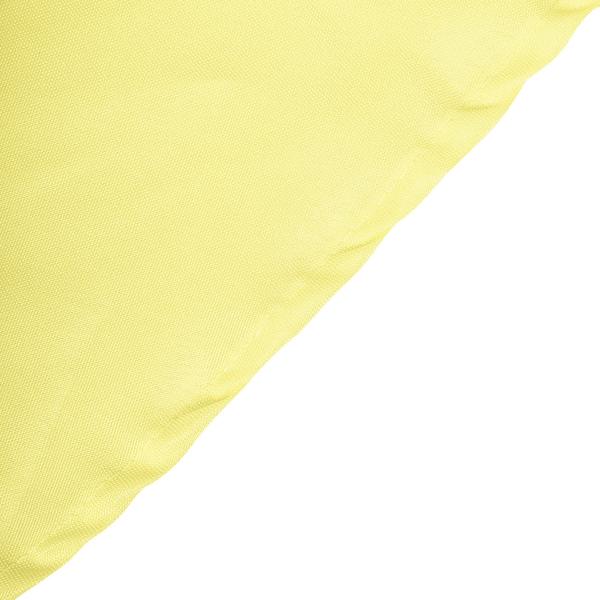 54" x 54" Polyester Square Tablecloth - Yellow TAB_SQUR_54_YEL_POLY