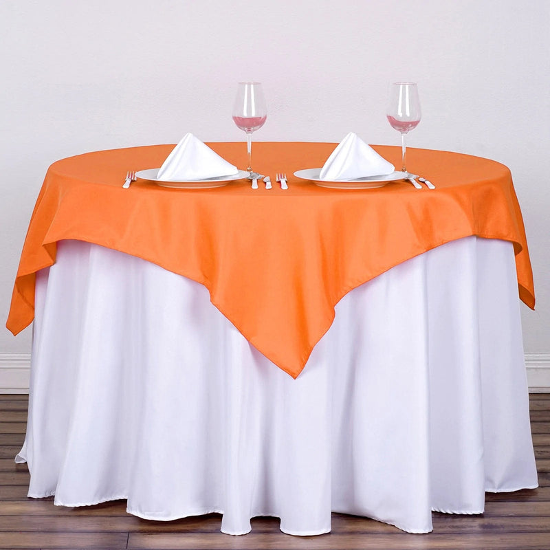 54" x 54" Polyester Square Tablecloth