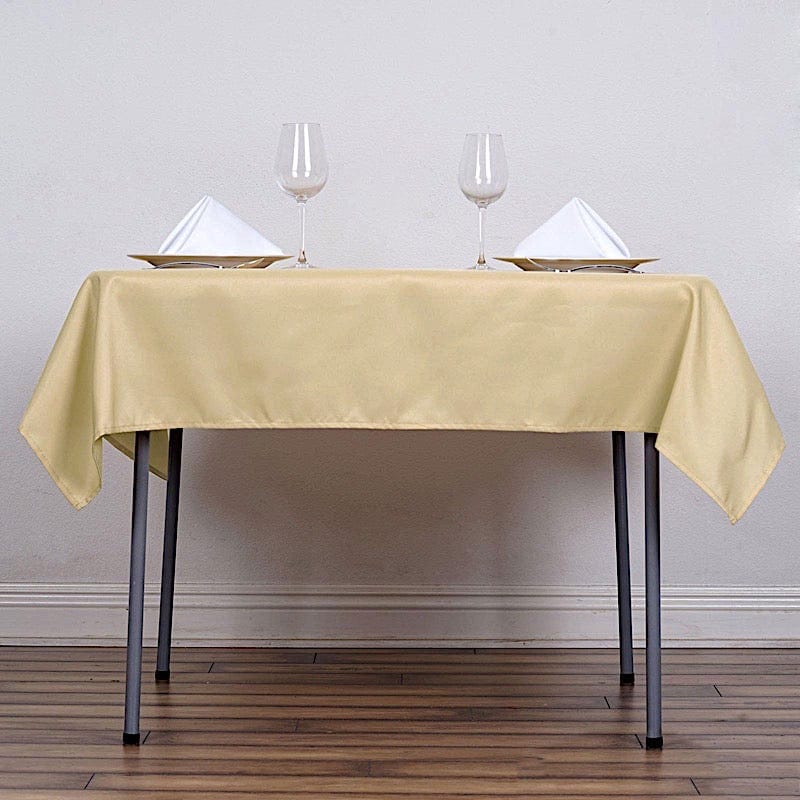 54" x 54" Polyester Square Tablecloth