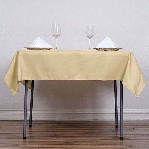 54" x 54" Polyester Square Tablecloth