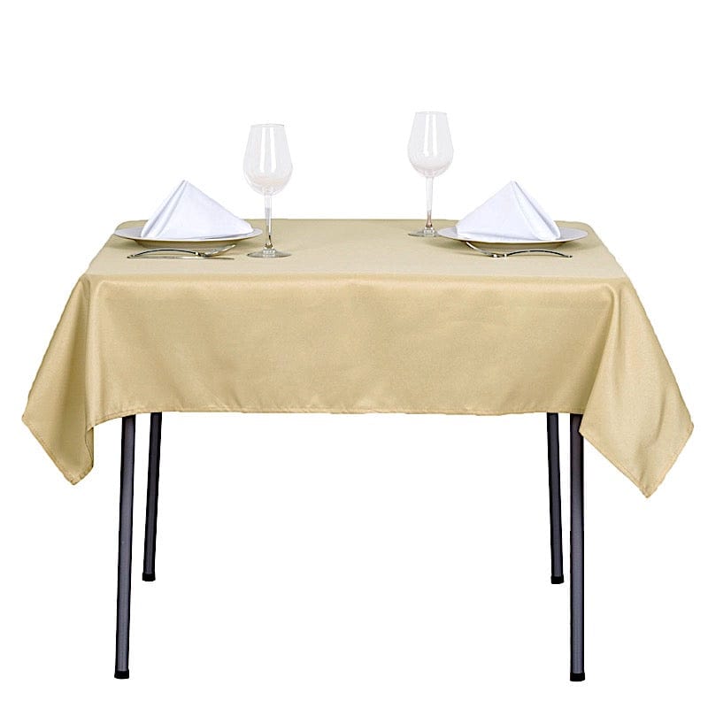 54" x 54" Polyester Square Tablecloth
