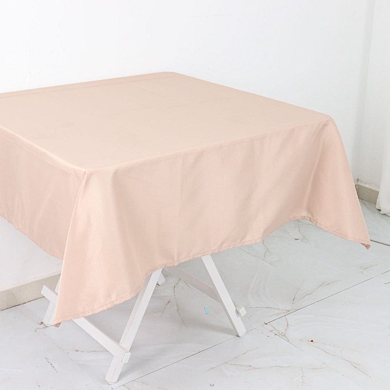54" x 54" Polyester Square Tablecloth