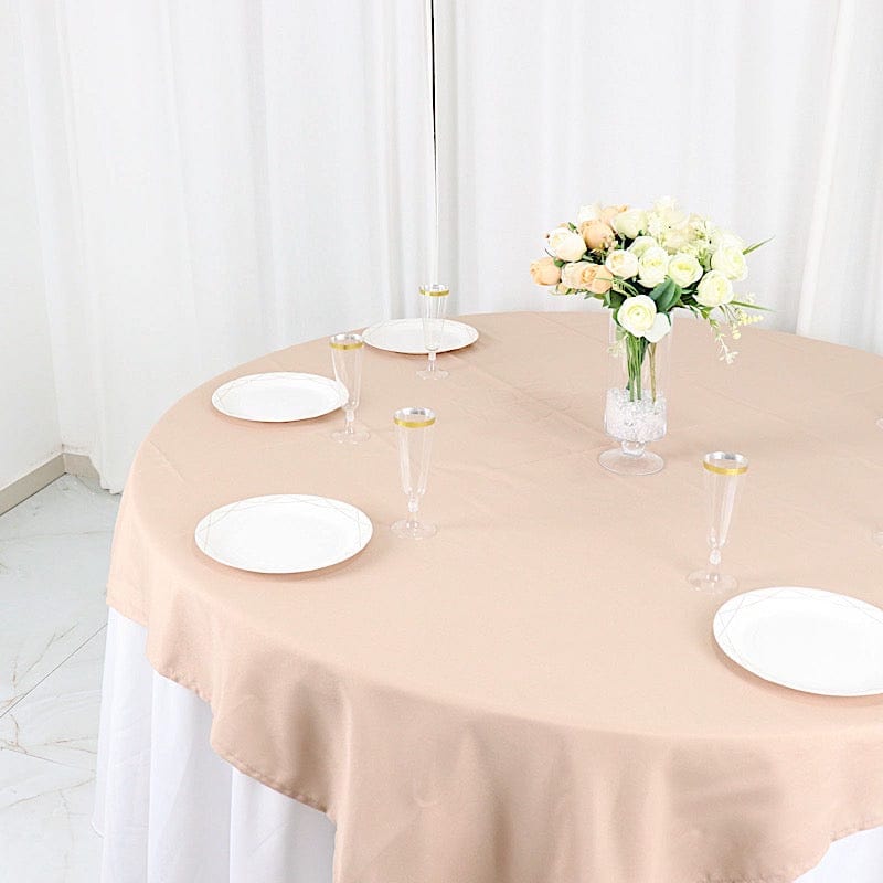 54" x 54" Polyester Square Tablecloth