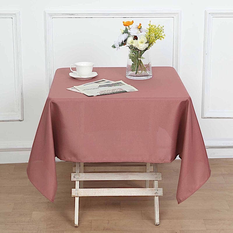 54" x 54" Polyester Square Tablecloth