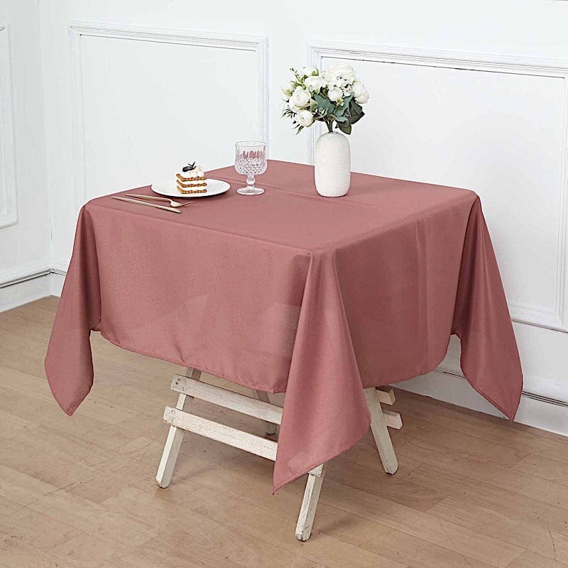 54" x 54" Polyester Square Tablecloth