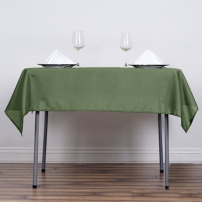 54" x 54" Polyester Square Tablecloth TAB_SQUR_54_025_POLY