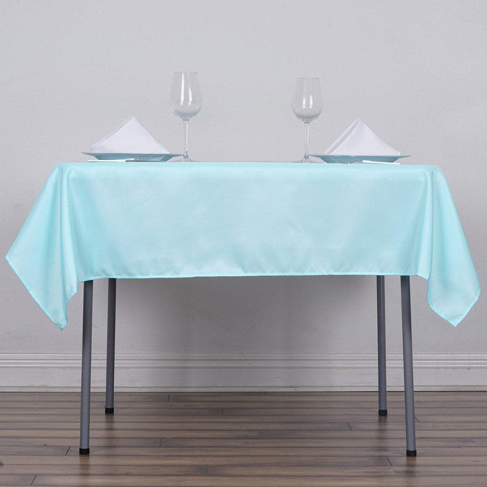 54" x 54" Polyester Square Tablecloth TAB_SQUR_54_BLUE_POLY