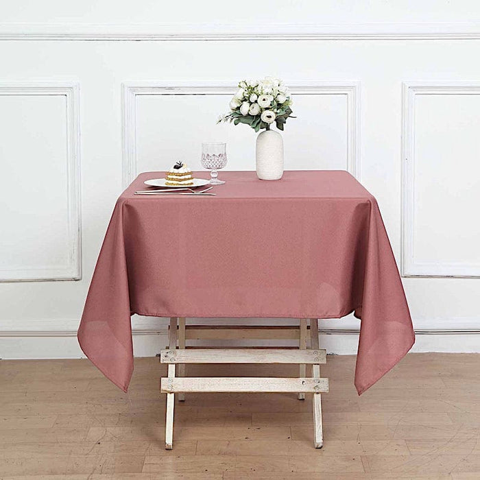 54" x 54" Polyester Square Tablecloth TAB_SQUR_54_CRS_POLY