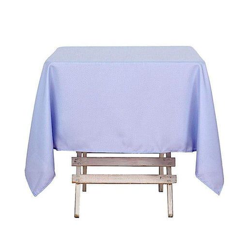 54" x 54" Polyester Square Tablecloth - Lavender TAB_SQUR_54_LAV_POLY