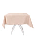 54" x 54" Polyester Square Tablecloth TAB_SQUR_54_NUDE_POLY