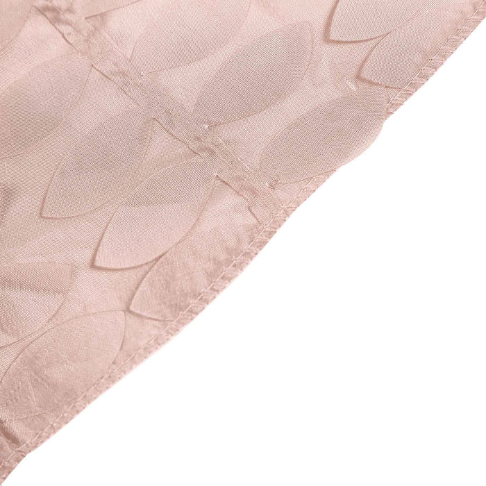 54" x 54" Taffeta Square Tablecloth with 3D Leaves Petals Design