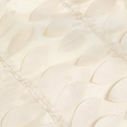 54" x 54" Taffeta Square Tablecloth with 3D Leaves Petals Design